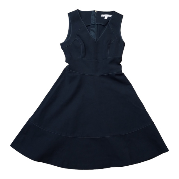 Banana Republic Dresses & Skirts - Banana Republic Womens Little Black Dress Fit and Flare Midi Sleeveless OP